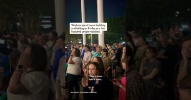 Trump’s Name Is Removed From Kennedy Center Facade