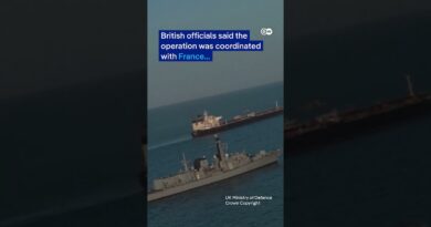 UK detains Russian shadow fleet oil tanker | DW News
