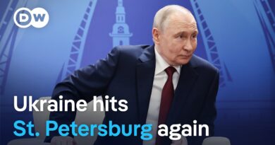 Ukraine fires new wave of drones at St. Petersburg | DW News