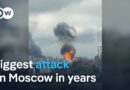 Ukraine launches ‘largest drone strike’ on Moscow, Russia vows response | DW News