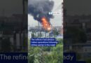 Ukrainian drones hit Moscow oil refinery | DW News