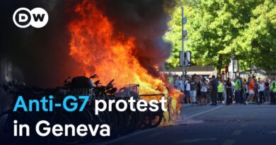 Vandalism and clashes despite tight security in Geneva | DW News