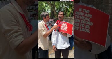 Why has this 60 year-old teacher decided to turn up at the CJP protest?