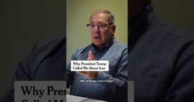 Why President Trump Called Me About Iran