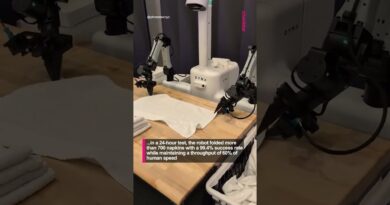 Your hotel towels folded by robots🧐🧺