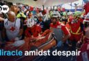 A man was rescued alive from the rubble eight days after the twin earthquakes | DW News