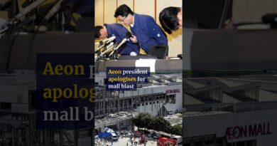 Aeon president apologises for mall blast
