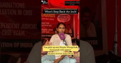 After Sonam Wangchuk’s Forceful Removal, Student Activist Aishe Ghosh on Hunger Strike