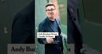 Andy Burnham Dresses Casually. It’s Smart.