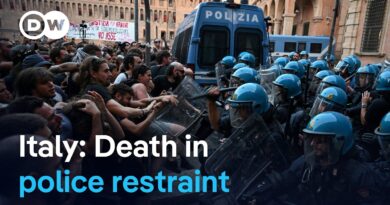 Anger in Italy after Moroccan man dies during arrest | DW News