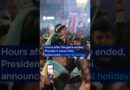Argentine fans clash with police after World Cup final defeat | DW News