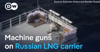 Armed Russian ships test Western sanctions in the Baltic Sea | DW News