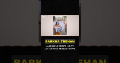 Barkha Trehan, a self-proclaimed Men’s Rights Activist Threw Ink at Abhijeet Dipke