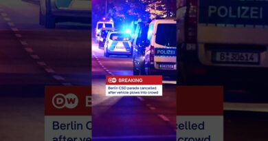 Berlin CSD parade cancelled after vehicle plows into crowd | DW News