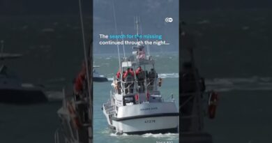 Boat capsizes near Alcatraz island, leaving 1 dead and 3 missing | DW News
