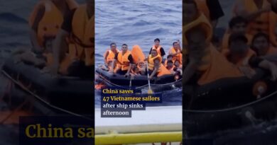 China saves 47 Vietnamese sailors after ship sinks