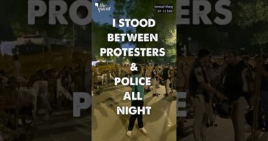 CJP Protest: We Stood Between the Police and Protesters All Night | The Quint