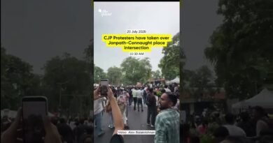 CJP Protesters Swarm Ahead of the March to Parliament | The Quint