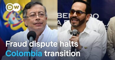 Colombia transition process paused as election row escalates | DW News