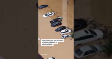 Deadly Typhoon Bursts Dam Wall as Heavy Rains Inundate China