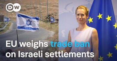 EU backs plan to ban trade with Israeli settlements | DW News
