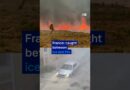 Fire and ice share the spotlight in France | DW News