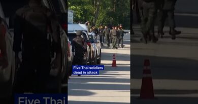 Five killed in attack in southern Thailand | DW News