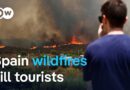 Foreign tourists caught in deadly Spain wildfire | DW News