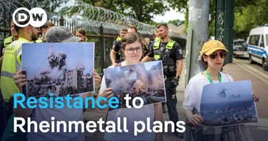 Growing anger over Germany’s military buildup | DW News