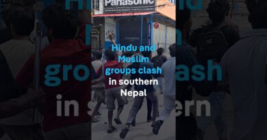 Hindu and Muslim groups clash in southern Nepal | DW News