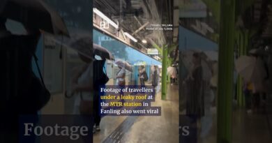 Hong Kong flood clips go viral over AI claims