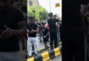 Jantar Mantar के पास CJP प्रदर्शकारियों और पुलिस की झड़प. पुलिस पर बोलत, पत्थर फेंक रही भीड़.