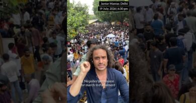 Jantar Mantar Packed as Thousands Gather Ahead of CJP’s Parliament March