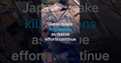 Japan quake kills dozens as rescue efforts continue | DW News