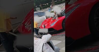Kids damage 3.6 million yuan Ferrari in China