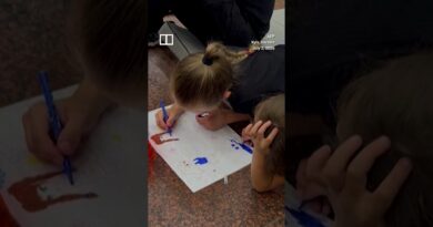 Kyiv residents shelter in metro stations amid Russian strikes