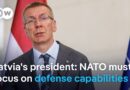 Latvian president says NATO must focus on defense capabilities | DW News