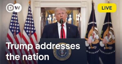 Live: US President Donald Trump delivers an address to the nation | DW News