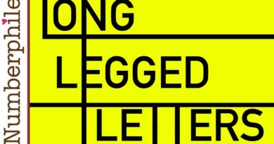 Long Legged Letters – Numberphile