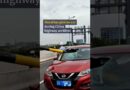 Metal bar pierces car during China highway accident