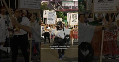 Mexican families confront police at World Cup protest: ‘Where are the disappeared?’