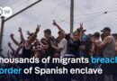 Migrants storm Ceuta to get into Europe | DW News