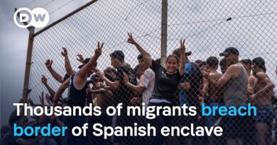 Migrants storm Ceuta to get into Europe | DW News