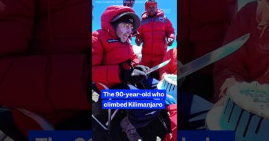 Mount #Kilimanjaro was no match for this 90-year-old. #longevity #wellness #health