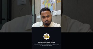 News Pinch का Insta Handle थोड़ी देर के लिए इंडिया में बंद हुआ था,अब खुल गया। चिंता की बात नहीं