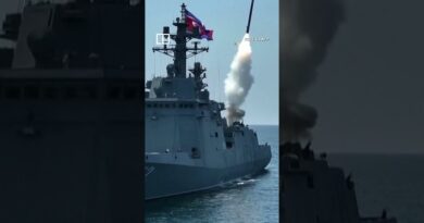 North Korea’s Kim oversees test of new naval destroyer