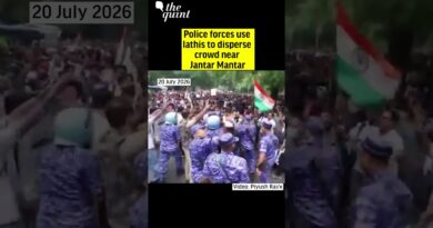 Police Baton-charge CJP Protesters near Jantar Mantar Ahead of ‘Chalo Sansad’ March | The Quint