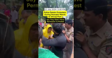 Police Detain Protesters During Peace March at Shivaji Park, Mumbai | The Quint