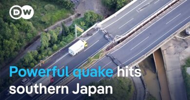 Powerful earthquake hits near Kumamoto city in southern Japan | DW News