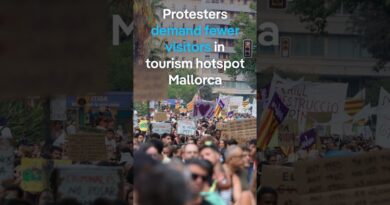 Protesters demand less tourism in tourist hotspot Mallorca | DW News